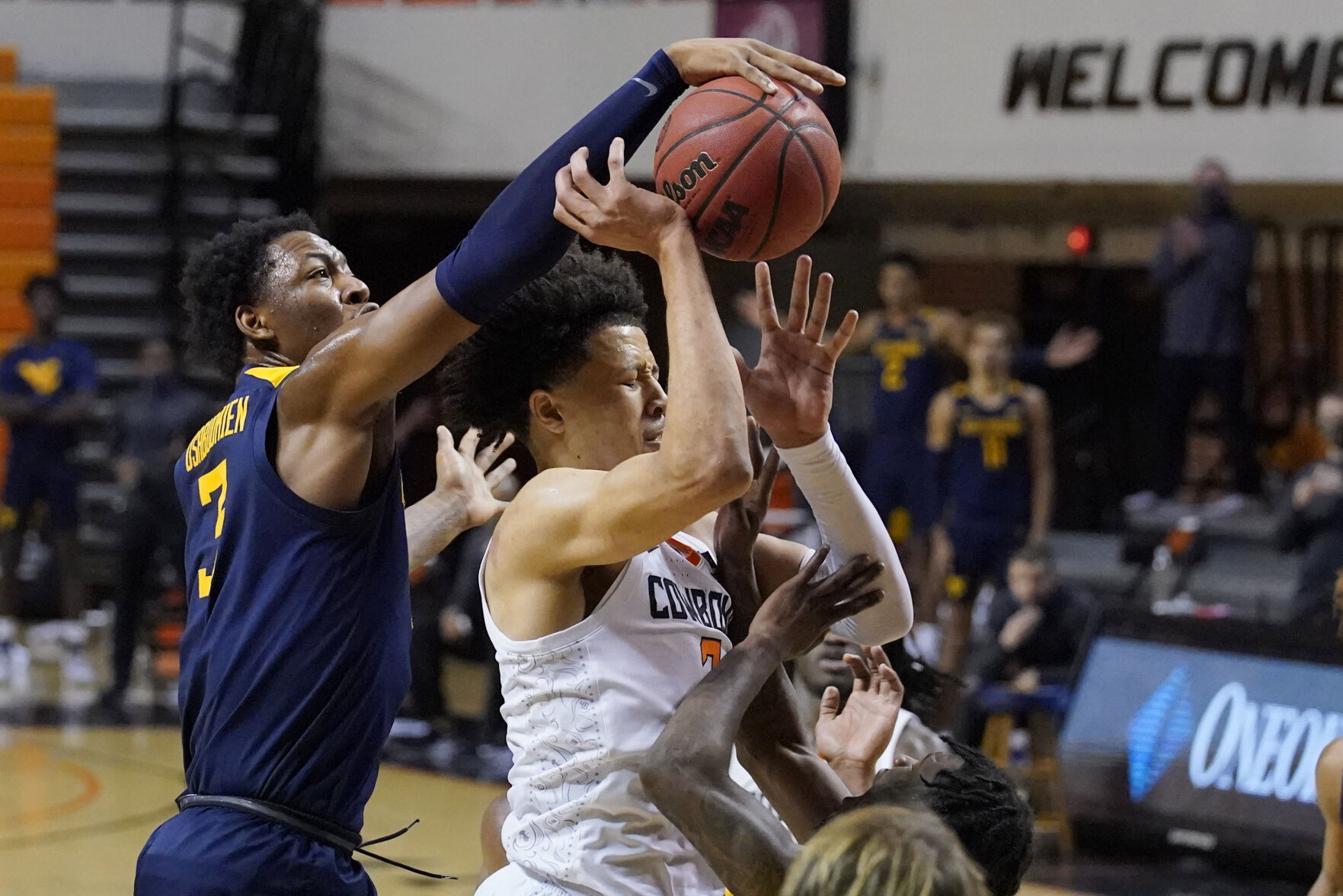 West Virginia Oklahoma St Basketball